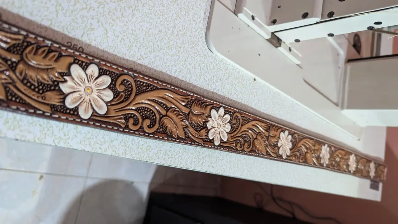 Patrón de textura de cuero